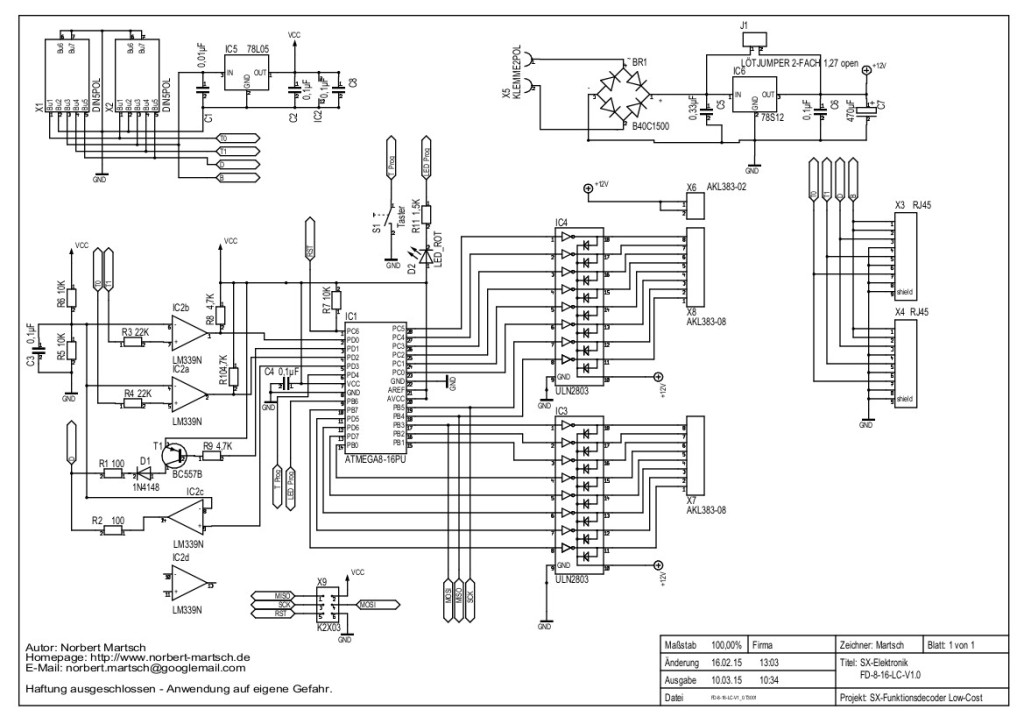 LFD-8-16-V1.0 Schaltplan