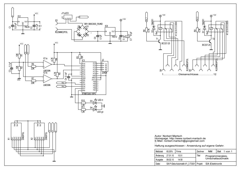 PGA-V1.3 Schaltplan