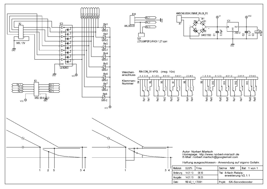 RE-V2.1.1 - Schaltplan